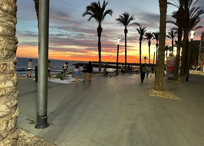 Santana -19 At With Pool, Garage And Lift * Torrevieja